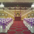 Gisborough Hall - violet bows 